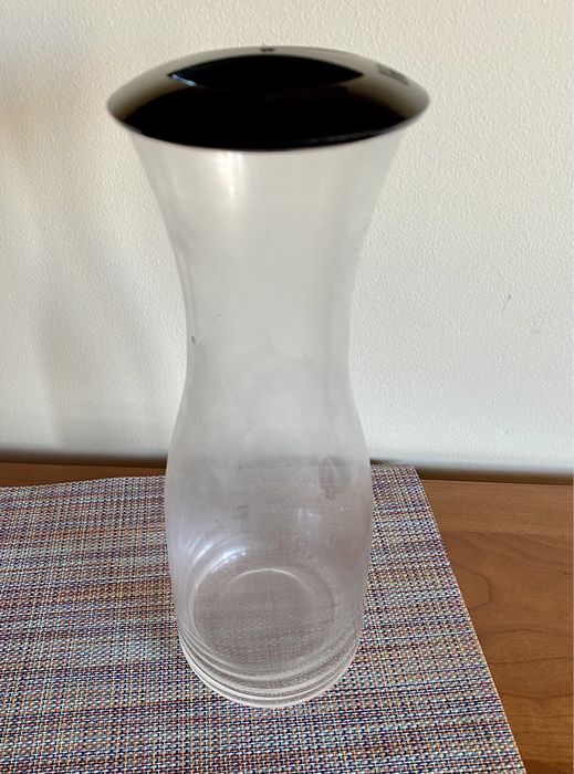 Frappé em vidro com suporte