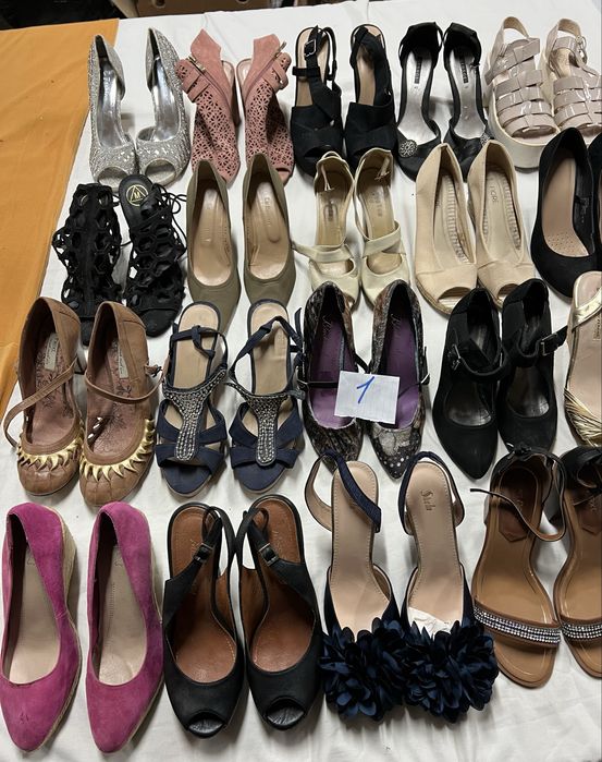 Секонд хенд оптом жіноче взуття весна літо ціна за 1 кг