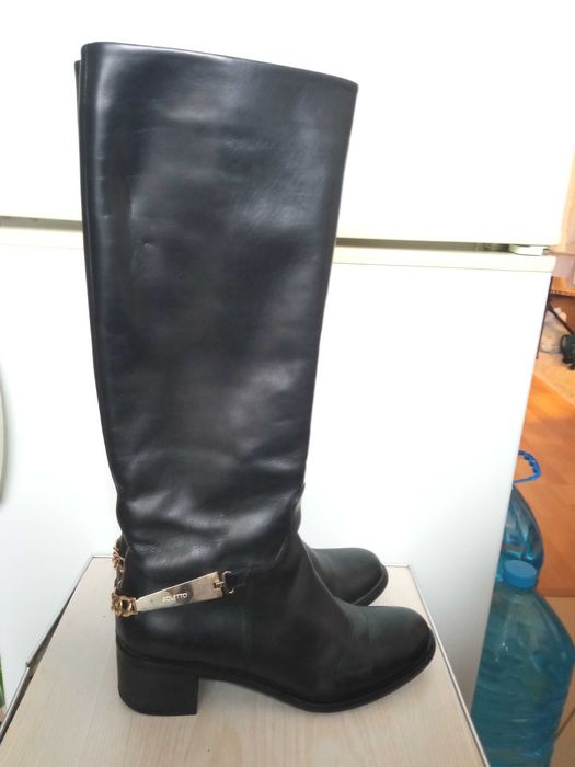 Чоботи жіночі, розмір 35-36, натуральна шкіра