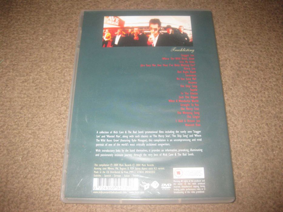 Nick Cave & The Bad Seeds DVD "The Videos"64750718877443121