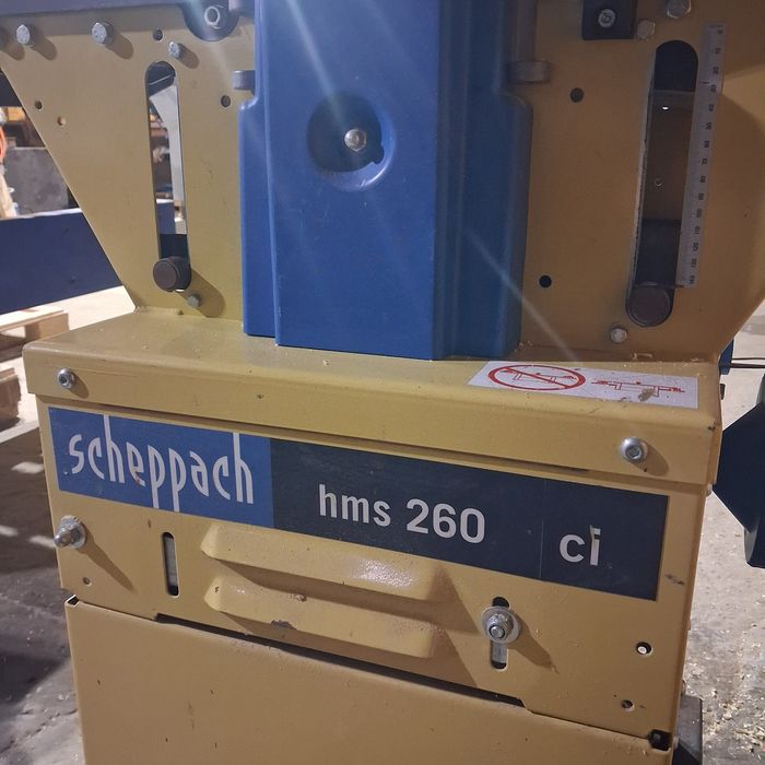 Wyrówniarka grubościówka scheppach