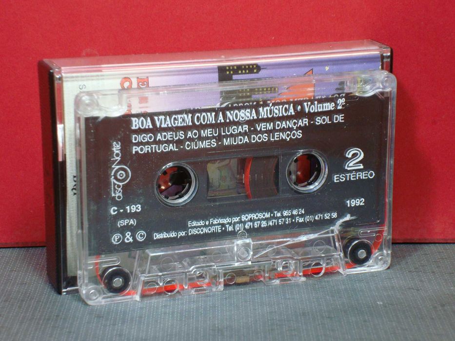 Vários - Boa Viagem com a Nossa Musica "Vol. 2" / Cassete / Near Mint