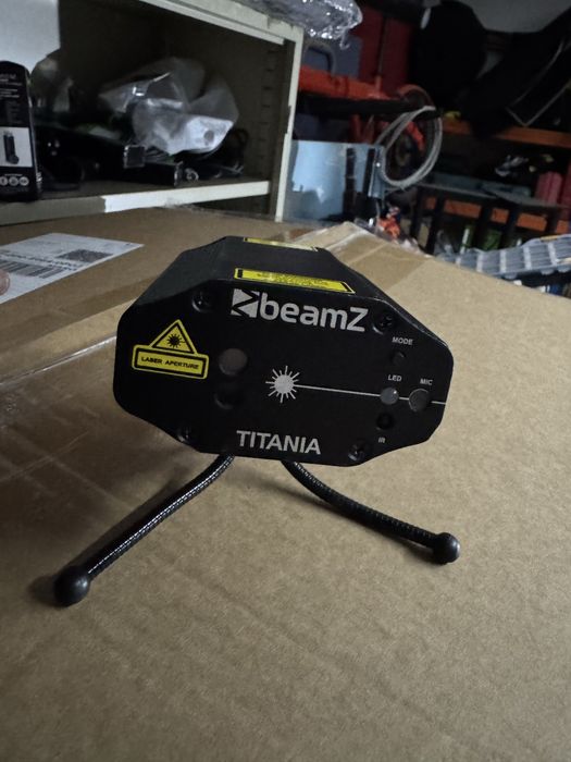 Laser beamz titania