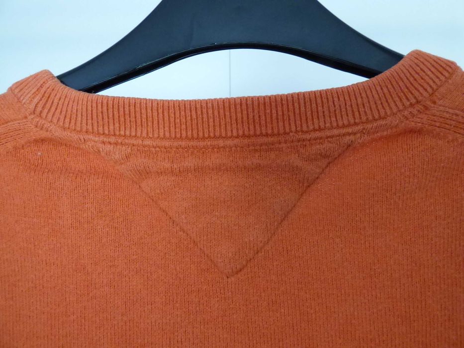 Tommy Hilfiger sweter bawełniany z kaszmirem rozmiar S