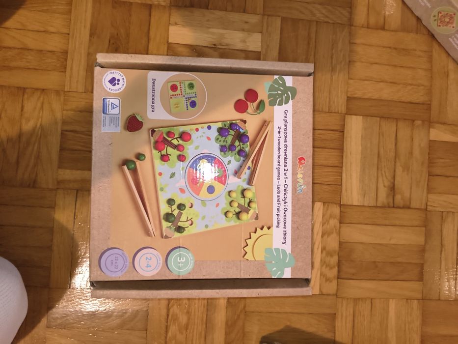 Fantastyczny zestaw drewnianych gier dla dzieci