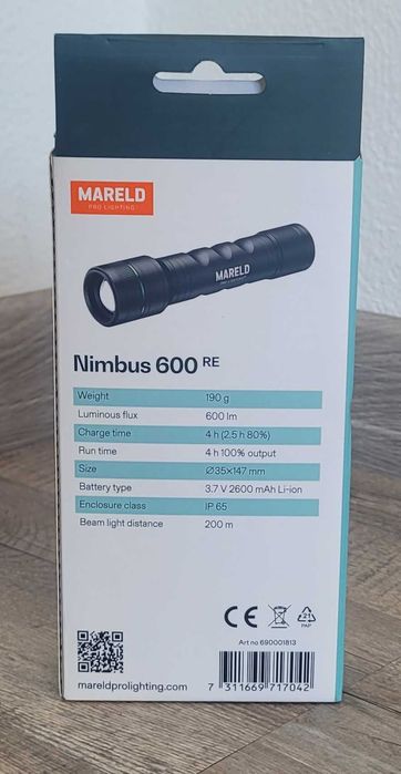 Latarka Mareld Nimbus 600 RE