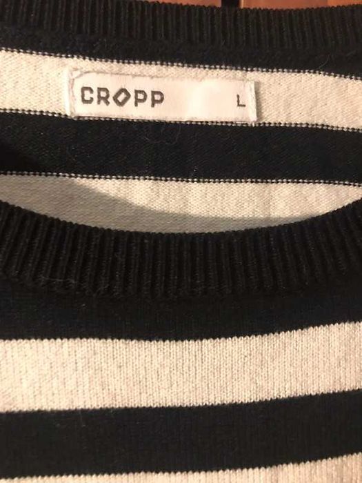 Sweter w paski cropp