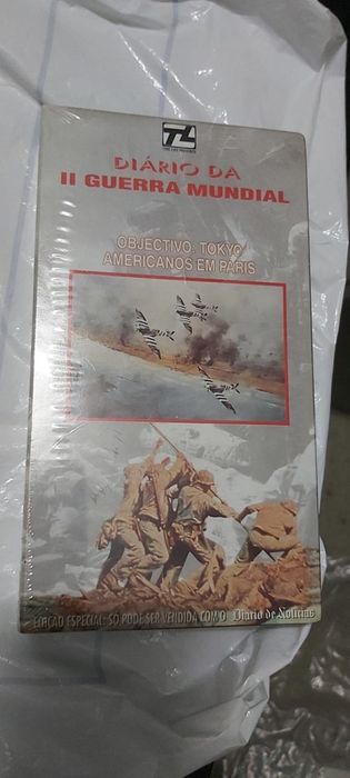 1€- Cada cassete Diário da 2a guerra mundial