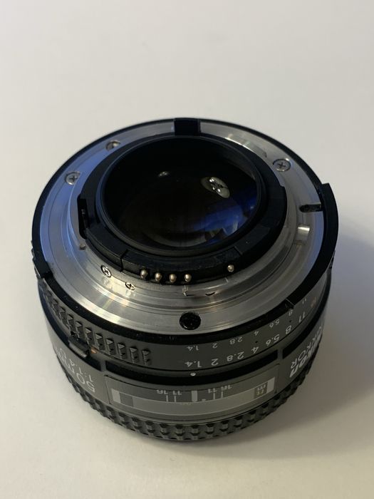 Nikon Nikkor AF 50mm 1.4 D objetiva FX Full frame