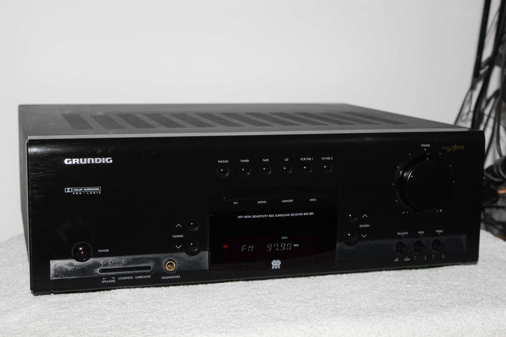 GRUNDIG FINE ARTS R23 RDS Amplituner wzmacniacz kino domowe Wysyłka