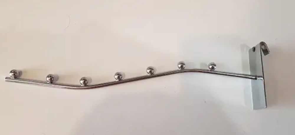 Торгова флейта Кронштейн 7 кульок хромована