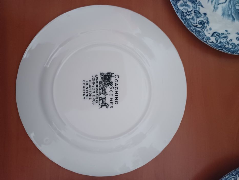 6 Johnson Brothers Dinner Plates - Coaching Scenes430851796784926722