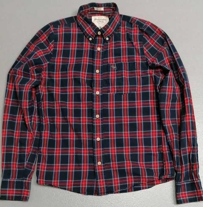 ABERCROMBIE & FITCH oryginalna koszula męska długi rękaw Roz.M
