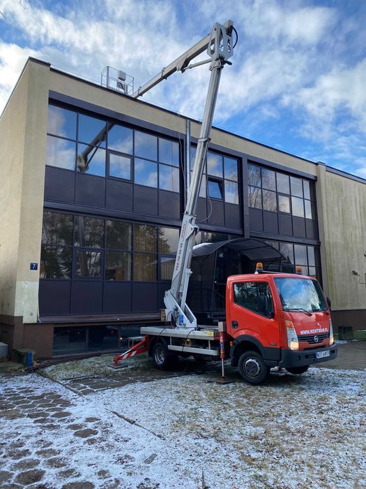 Podnośnik koszowy 20 m zwyżka, wynajem podnośników koszowych