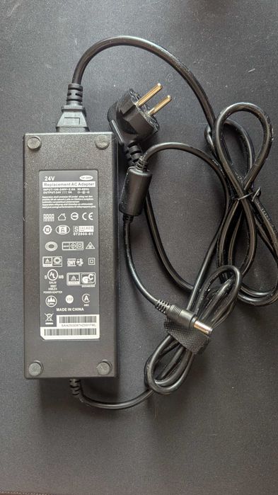 Блок живлення 24В, 5А (120 W)