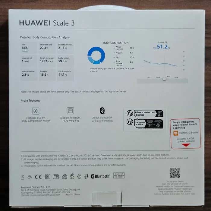 Waga łazienkowa Huawei Scale 3