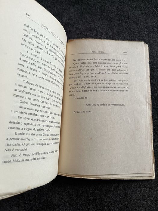 Livro Contos e Lendas da Nossa Terra 1924