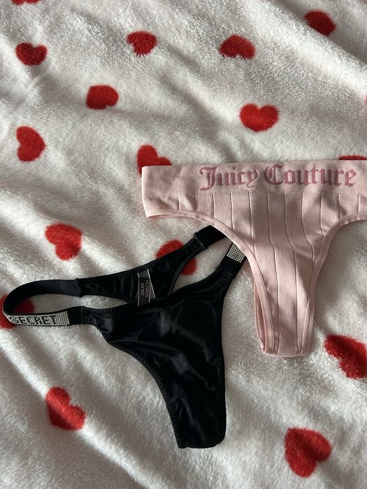 Majtki stringi victoria secret juicy couture s m