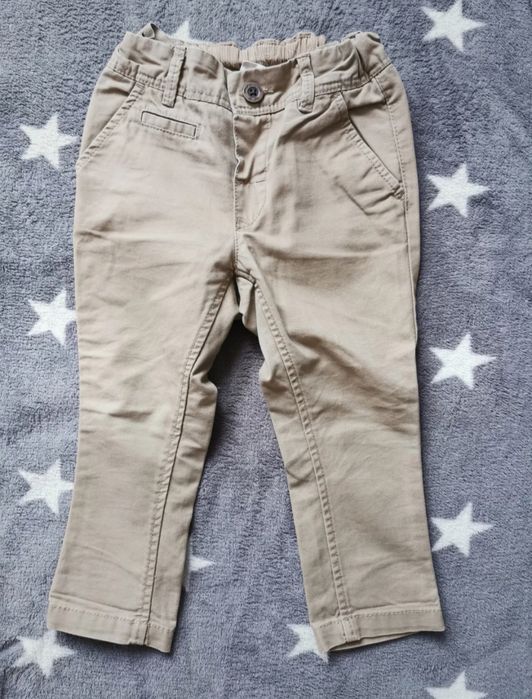 Komplet bluzeczka i spodenki chinos H&M r. 86