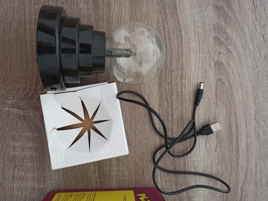 Bola de plasma Experiência Ciências