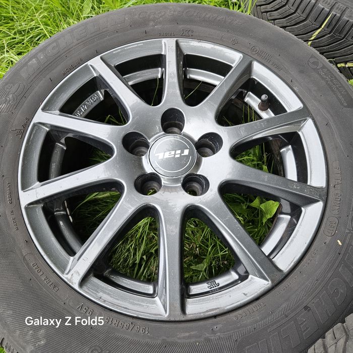 Koła całoroczne 195/65/15 Toyota Prius VW Golf IV Bora 5x100 ET38