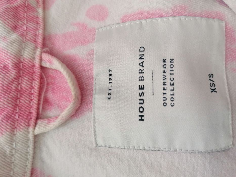 Kurtka jeansowa kolorowa