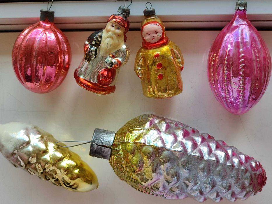 Елочные ишрушки СССР