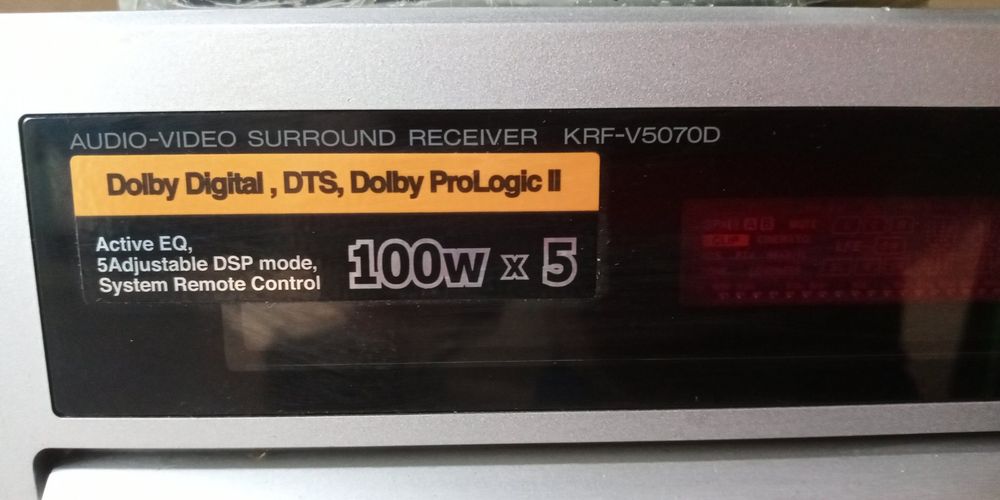 Потужний домашній кінотеатр 5.1 Kenwood + Sven (Повний комплект)