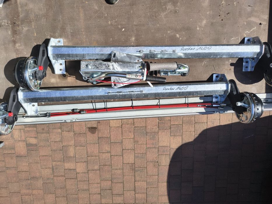 Osie do lawety firmy AL-KO