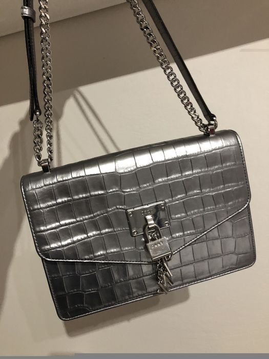 Srebrna Torebka DKNY