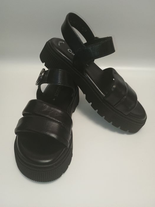 Sandały Czarne Gabor