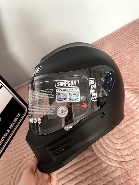 Kask motocyklowy Simpson ECE 22.06