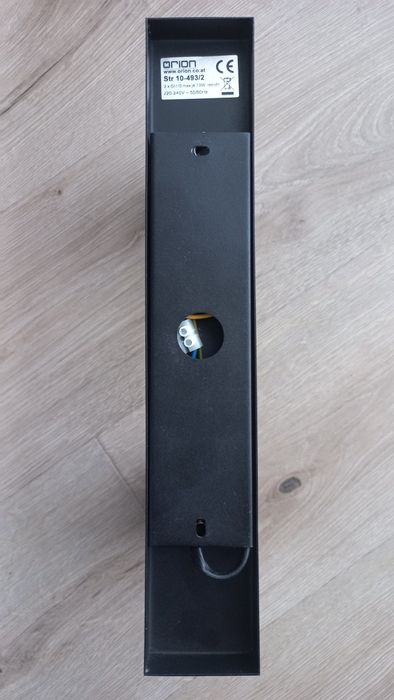 Lampa sufitowa na dwie żarówki czarny mat. Jak nowy!!!