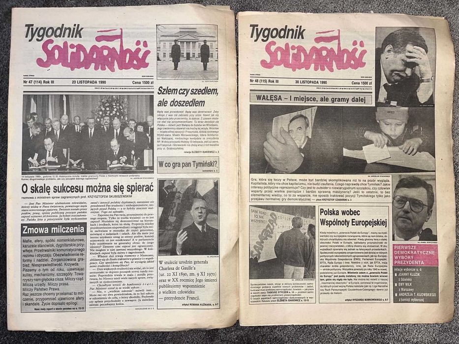 Tygodnik SOLIDARNOŚĆ 1990