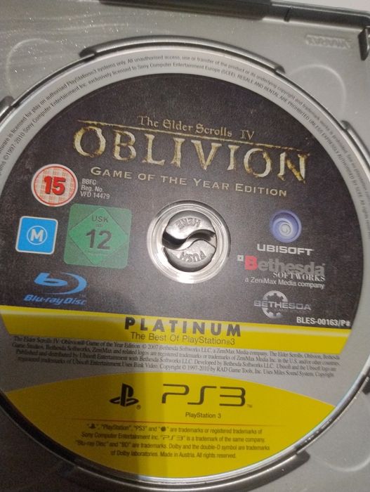 Oblivion The Elder Scrolls 4  PS3