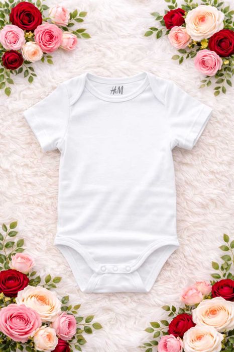 Body niemowlęce H&M rozmiar 74 stan idealny {6}