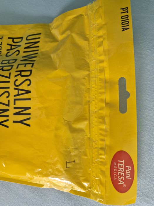 Pas brzuszny na rzep  pooperacyjny uniwersalny 28 L Pani Teresa Medica nowy