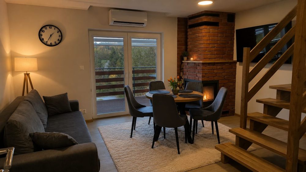 Domki Bieszczady 4-6 osobowe, jacuzzi, sauna i sauną  Czarna Górna