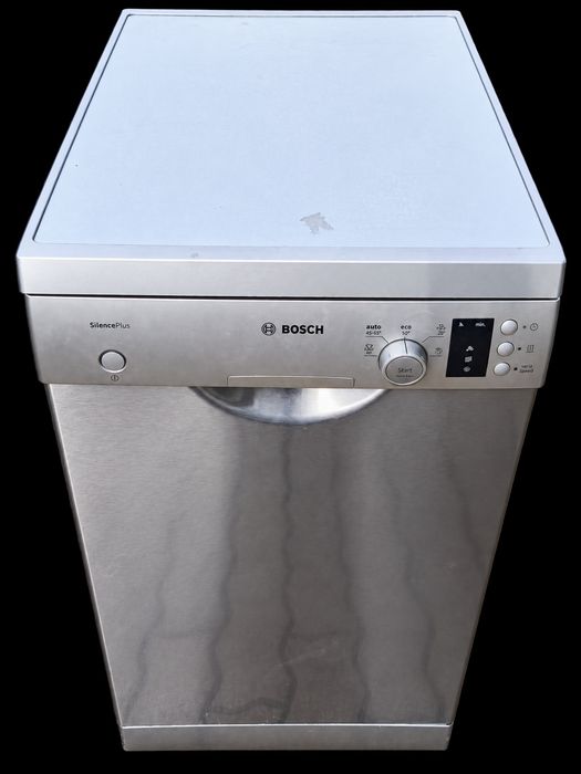 Zmywarka Bosch SilencePlus 45 cm inox – VarioSpeed, sprawna