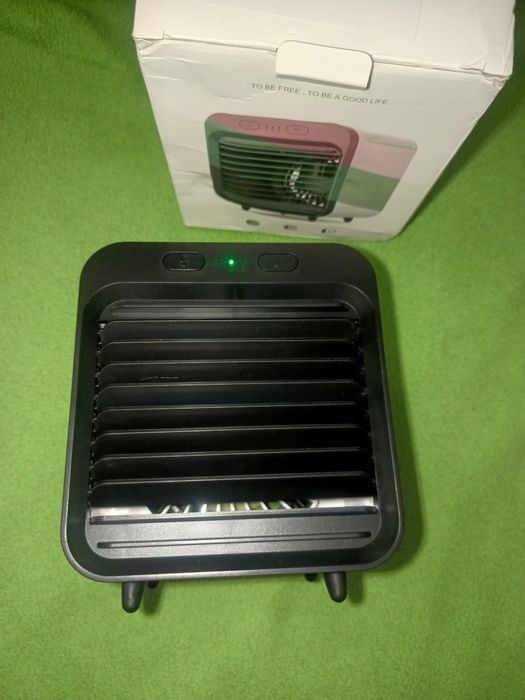 Портативний USB-Вентилятор з батареею 2500mAh і відсіком для води