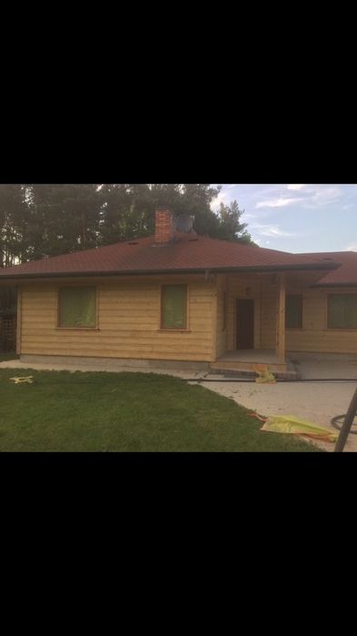 Sodowanie pudrowanie piaskowanie domów drewnianych drewna z bała cegly