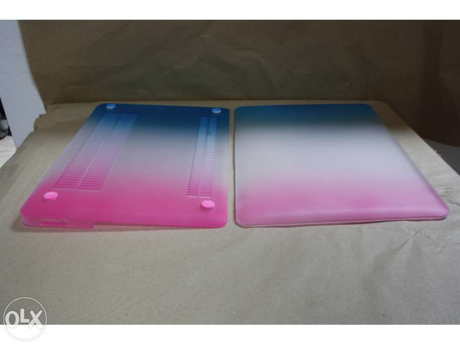 Capa macbook pro 13'' 13.3" a1278 tricolor