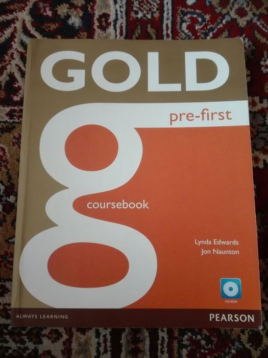 Książka Gold pre-first coursebook