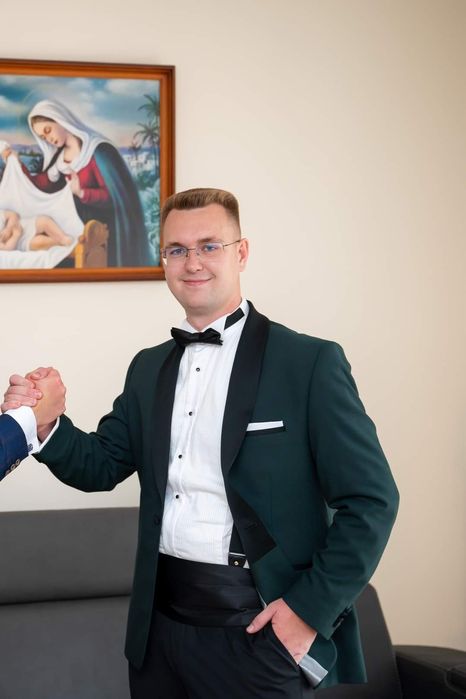 Marynarka smokingowa Pako Lorente z dodatkami