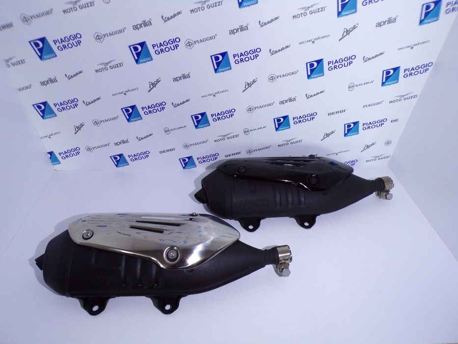 Tłumik Wydech Vespa GTS 125 I'Get Najnowszy Model OEM. Nowy!