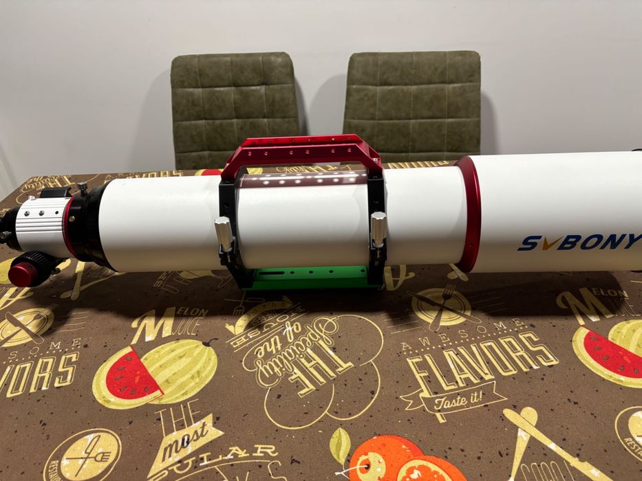 Telescópio SVBONY SV550 122 mm — Triplet Apo FPL 51 — Excelente estado
