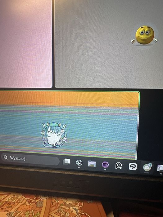 MONITOR MSI G2412, 170hz, 24 cale - USZKODZONY