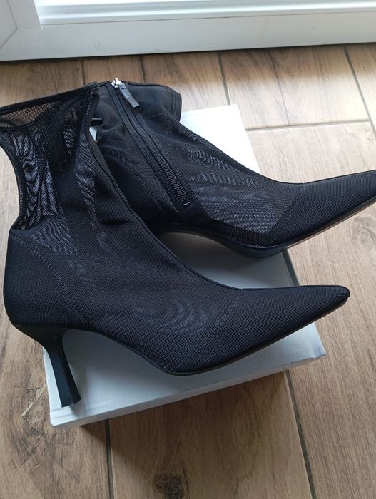 Botki z siateczką Zara