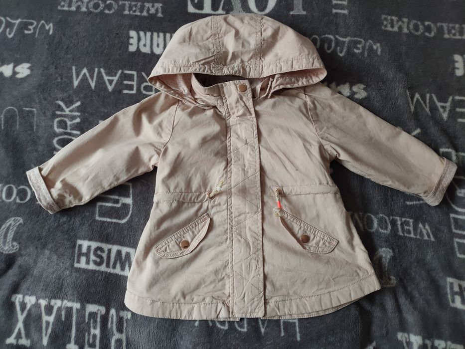 Płaszczyk/parka h&m rozm. 86