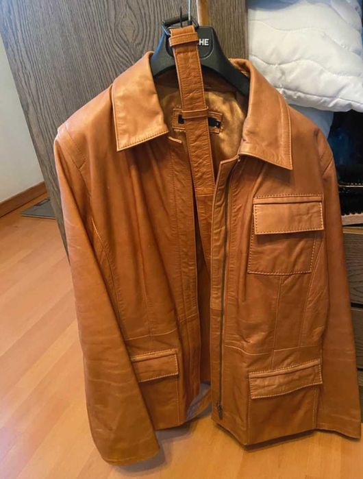 Genuine Leather jacket (cortefiel-size g)